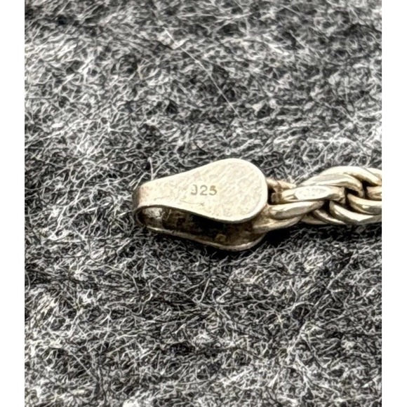 Handmade Sterling Silver Elephant Pendant W/18" .925 Robe Chain Safari Wildlife - Picture 8 of 15